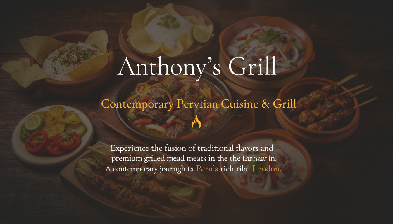 ANTHONY’S GRILL LTD in London