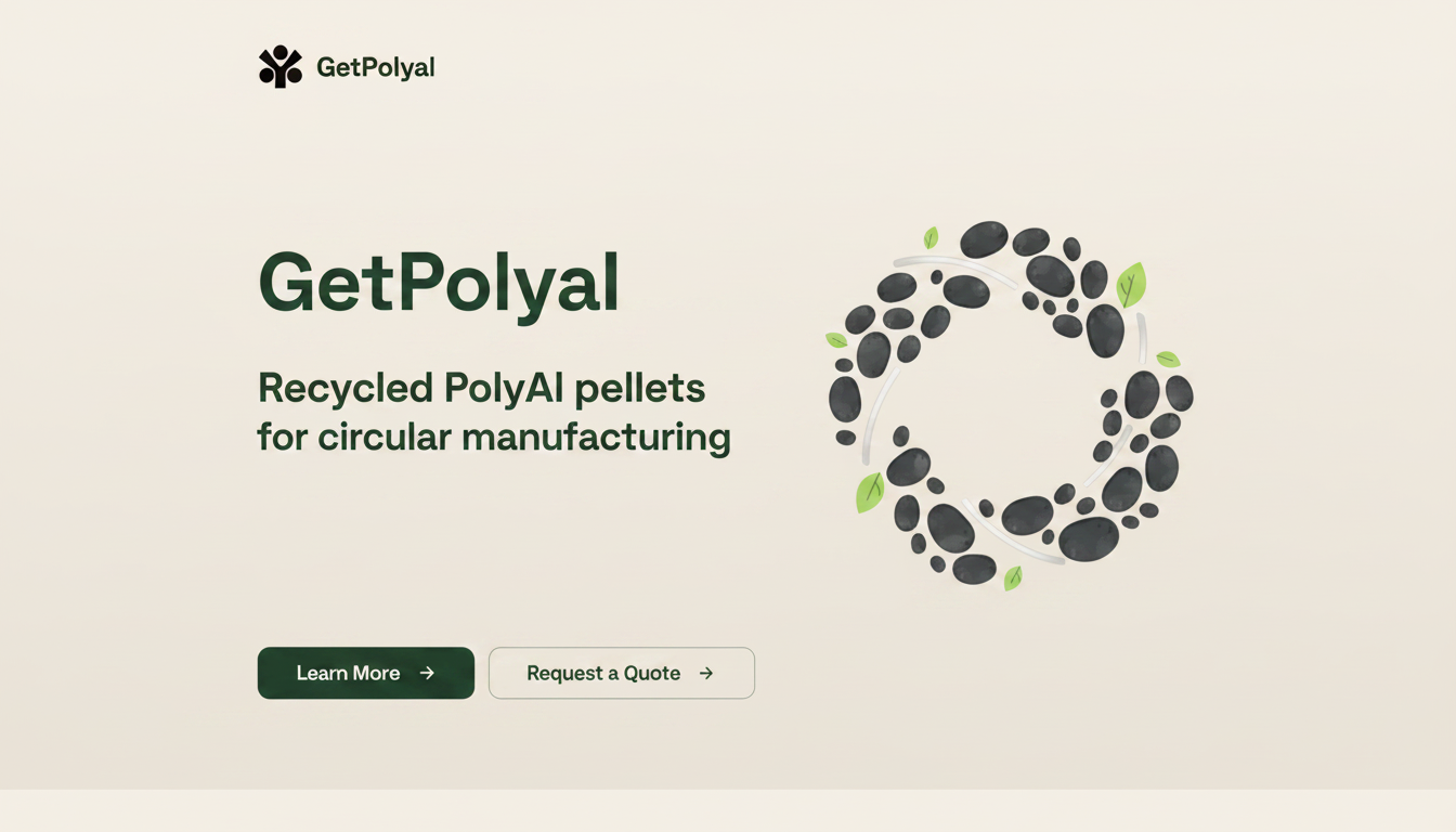 GetPolyal — Recycled PolyAl pellets for industry