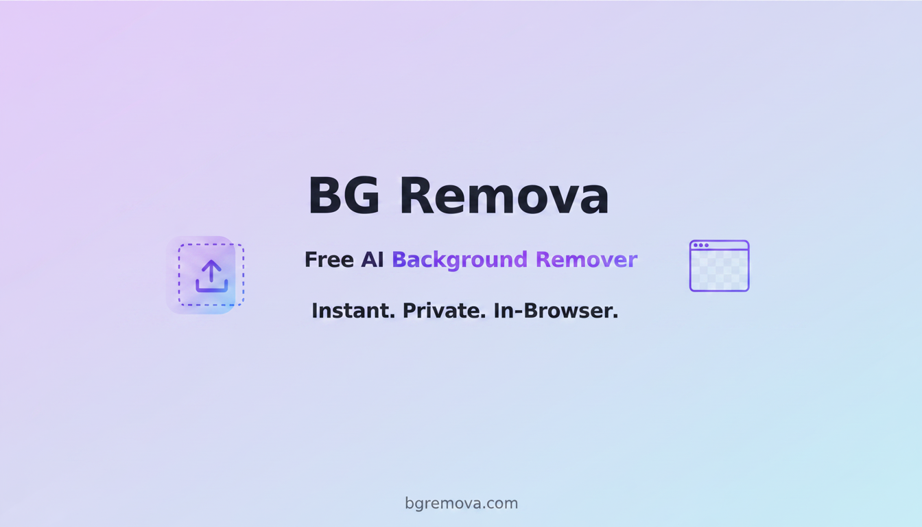 BG Remova — Free AI Background Remover, Runs in Your Browser
