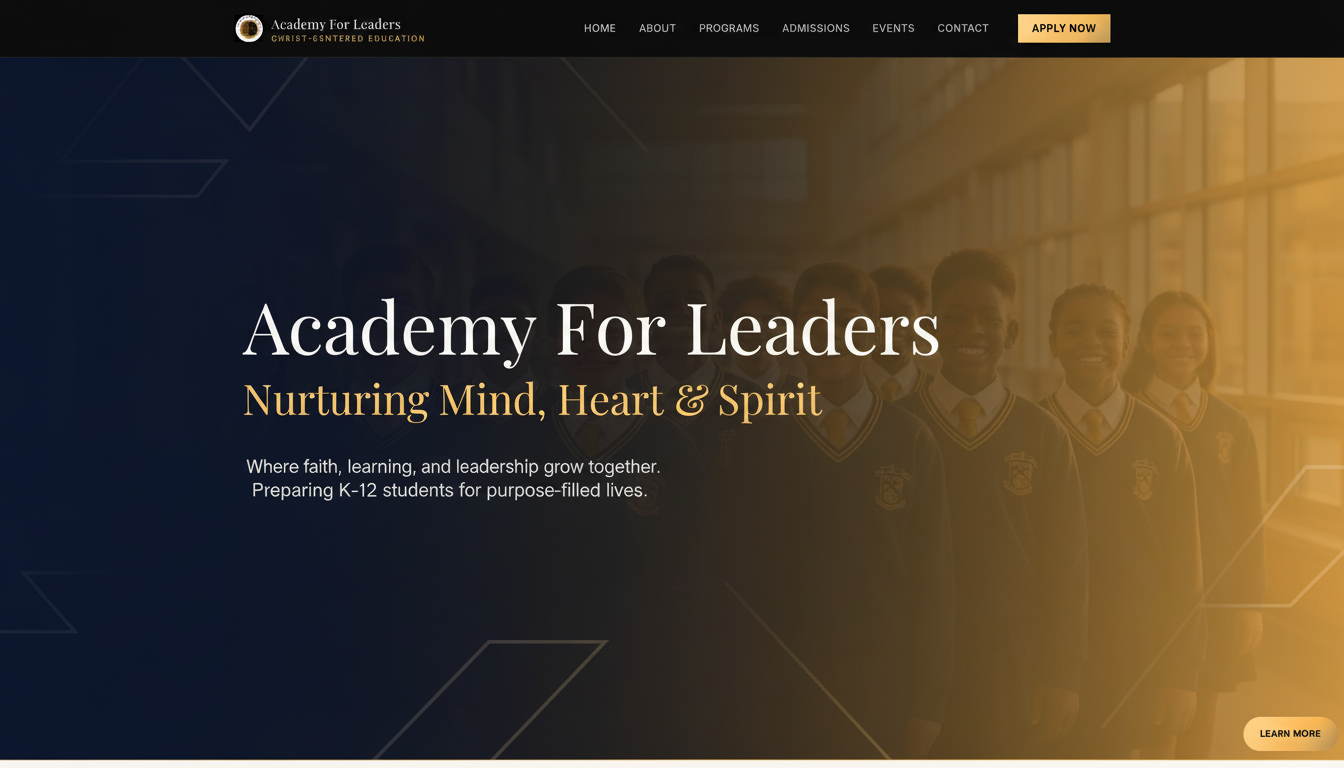 Academy For Leaders | K–12 Christian School in Chandler, AZ