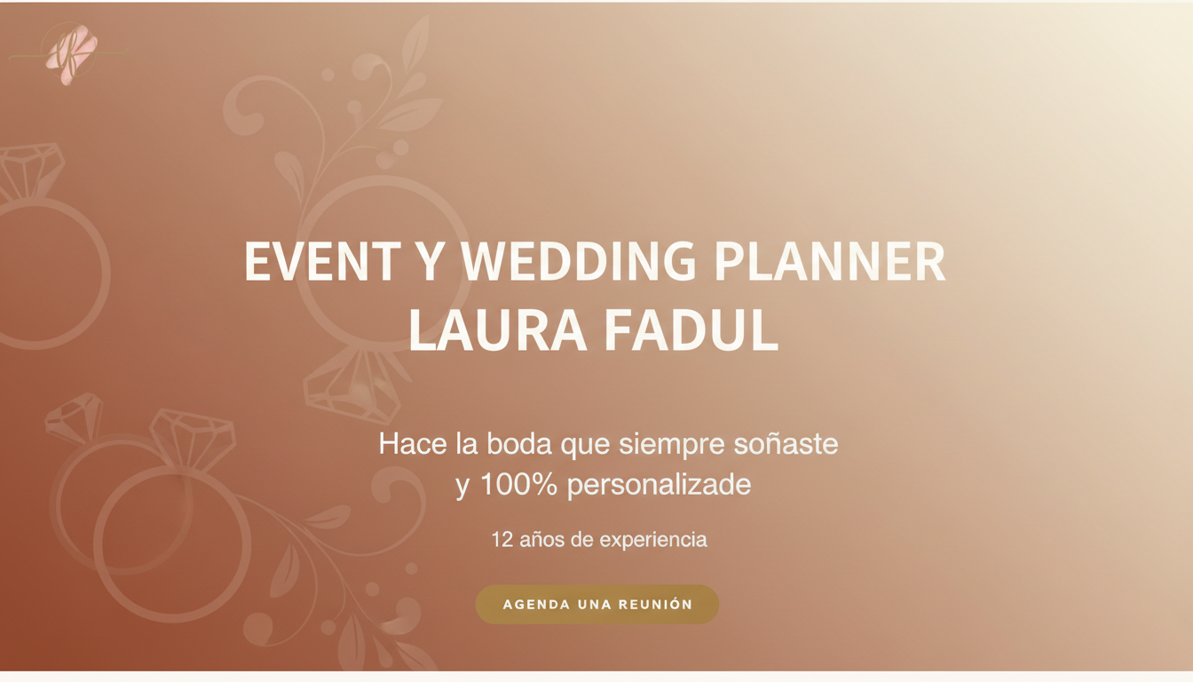 Laura Fadul -event planner logo