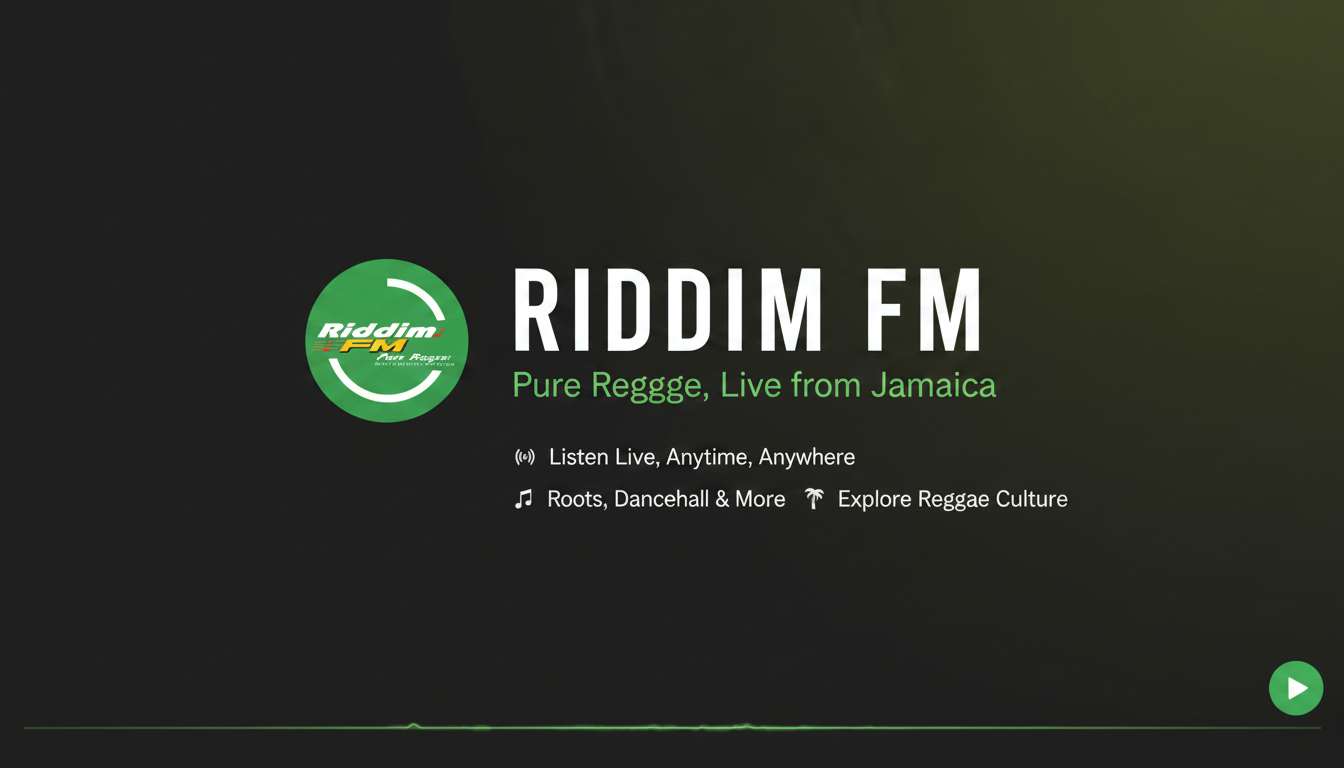 Riddim FM — Pure Reggae, Live from Jamaica