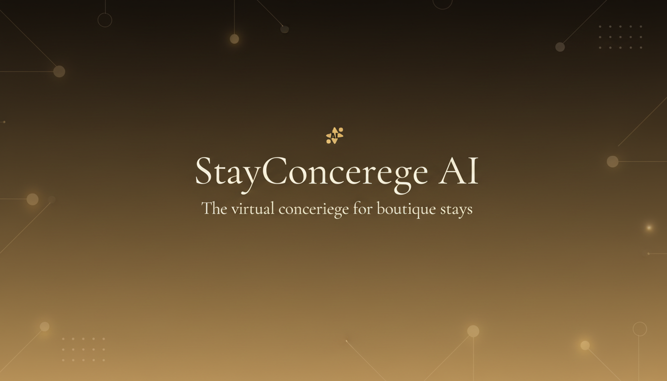 StayConcierge AI