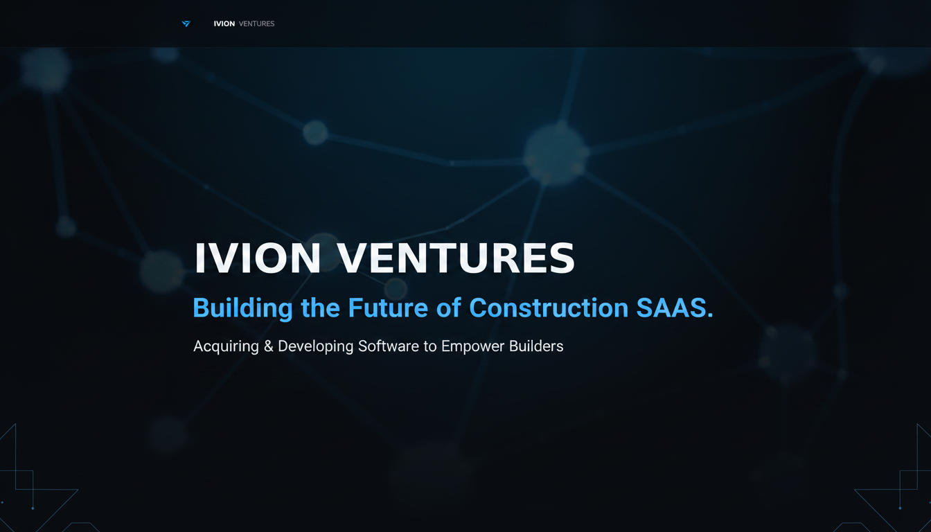 Ivion Ventures — Intelligent Systems for Modern Businesses