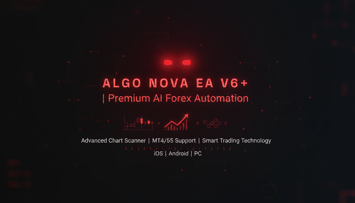 ALGO NOVA EA V6+ | Premium AI Forex Automation For Android, iPhone & PC
