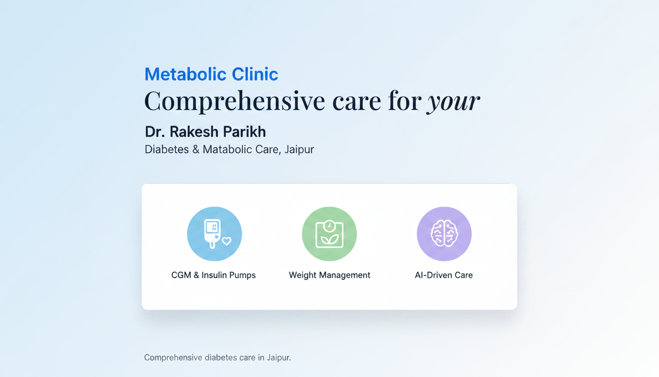 Diabecity, Jaipur — Comprehensive Diabetes Care by Dr. Rakesh Parikh ...