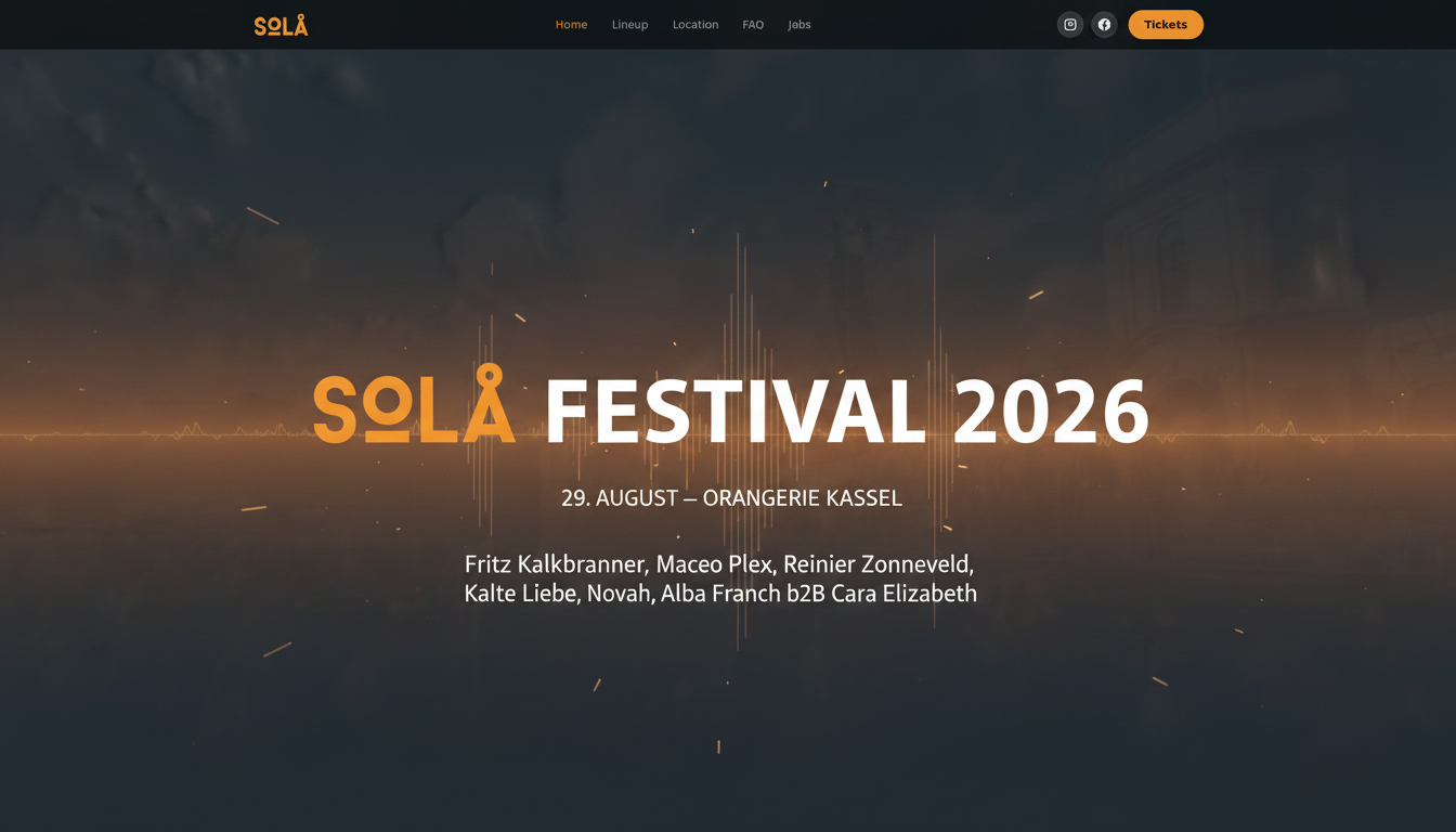 SOLÅ Festival 2026