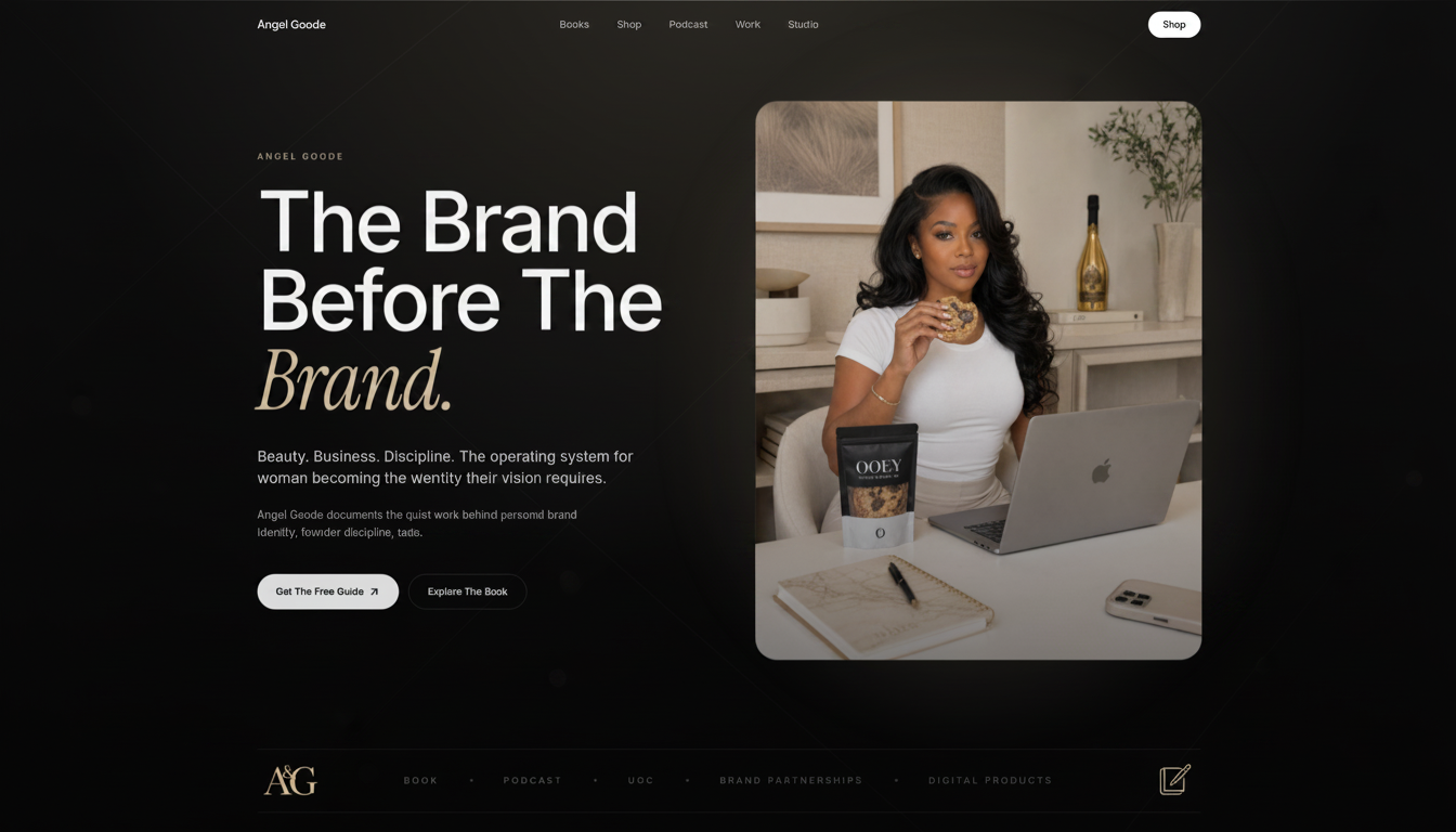Angel Goode | The Brand Before The Brand