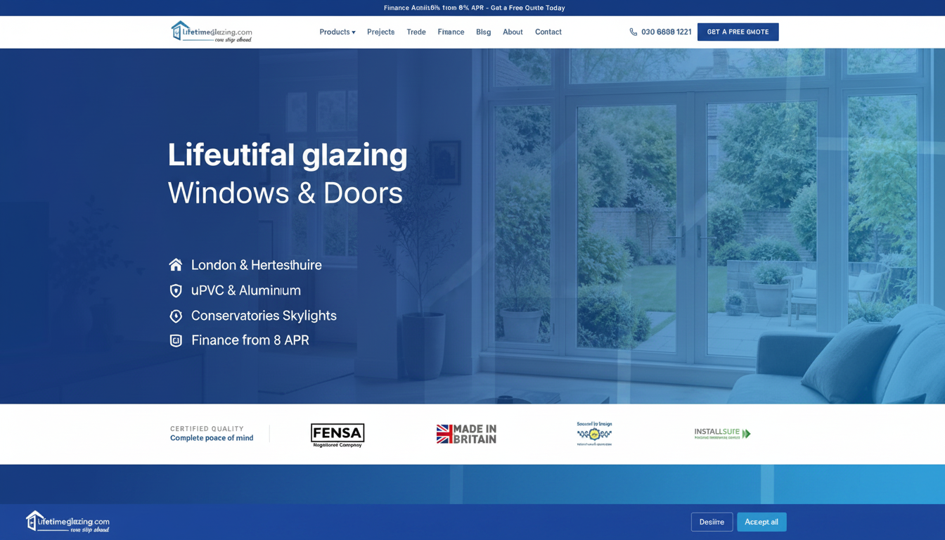 uPVC Tilt & Turn Windows | Lifetime Glazing