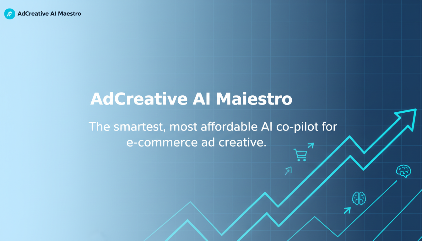 AdCreative AI Maestro — The Smartest AI Co-Pilot for E-commerce Ads