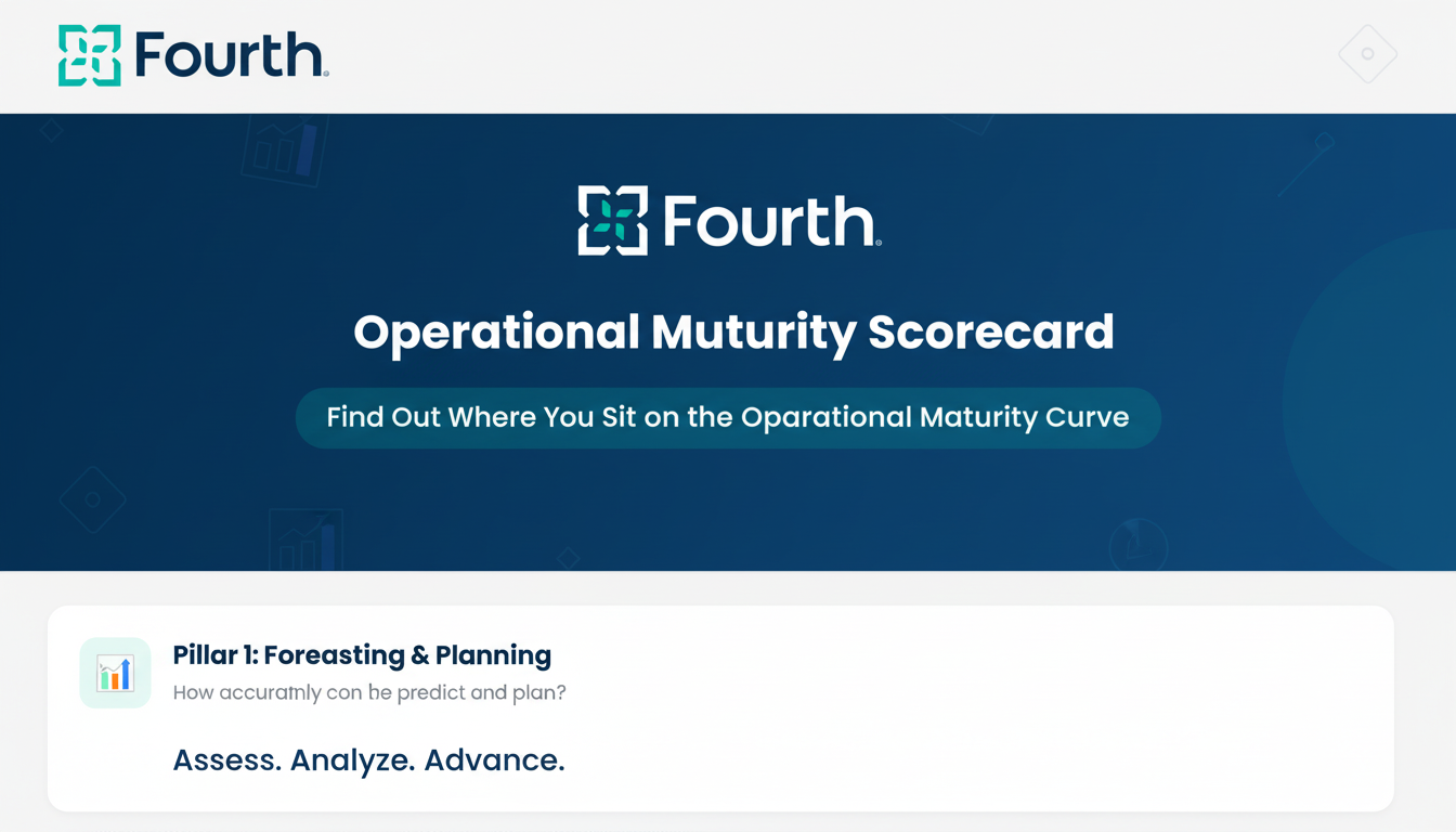 Operational Maturity Scorecard