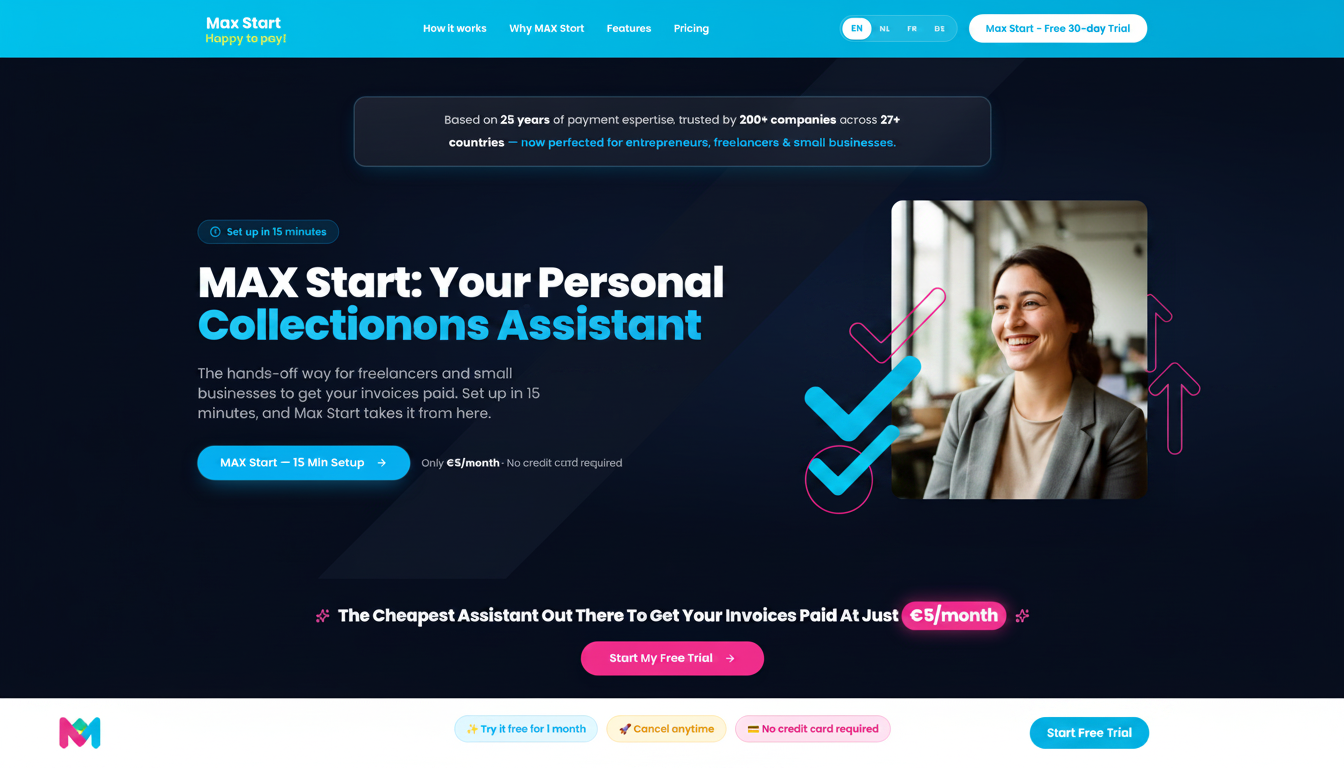 MAX Start — Your Collections Assistant