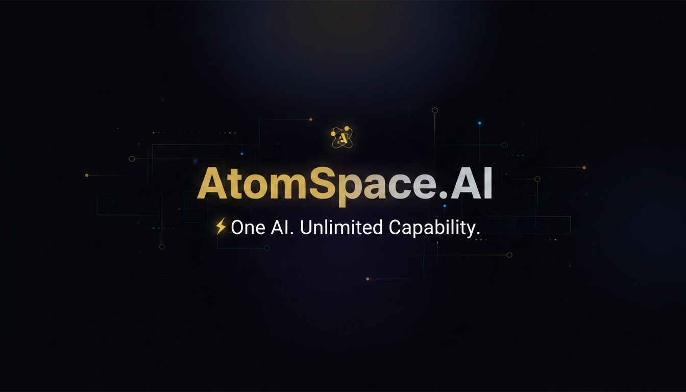 AtomSpace.AI — The All-in-One AI Workspace