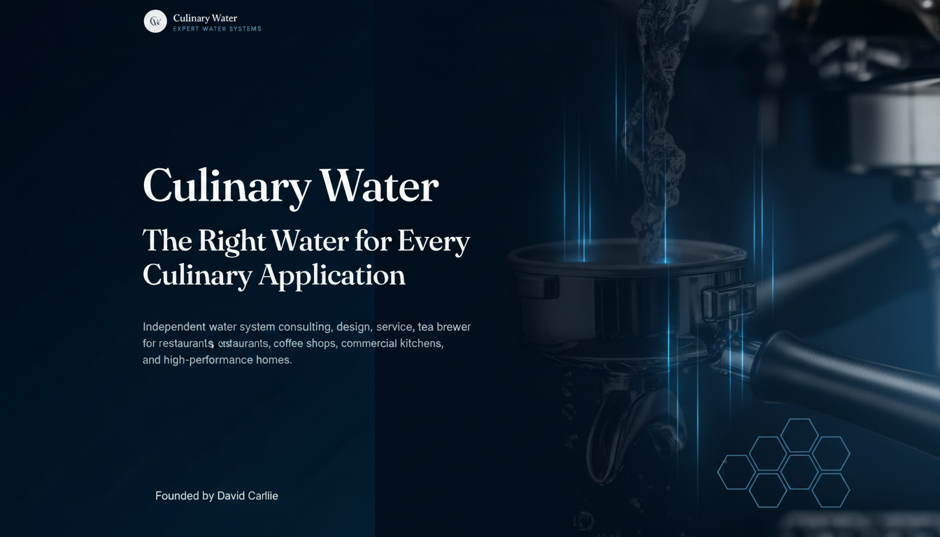 Culinary Water — Expert Water Systems for Restaurants, Coffee ...