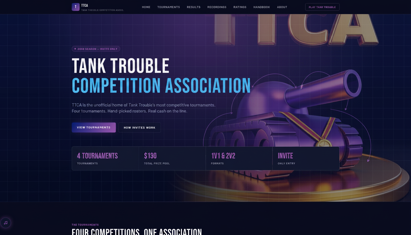 Tournaments — TTCA