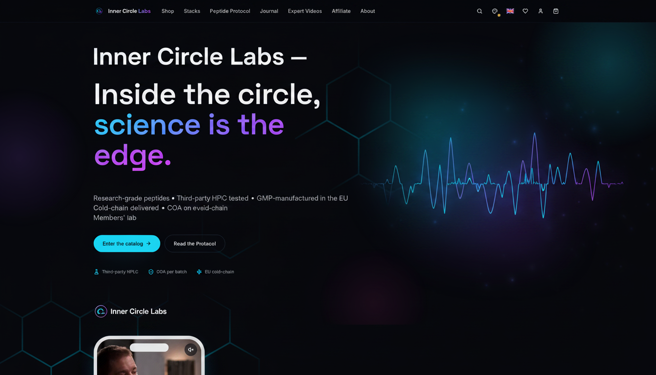 Acetic Acid — Peptide Reference | Inner Circle Labs