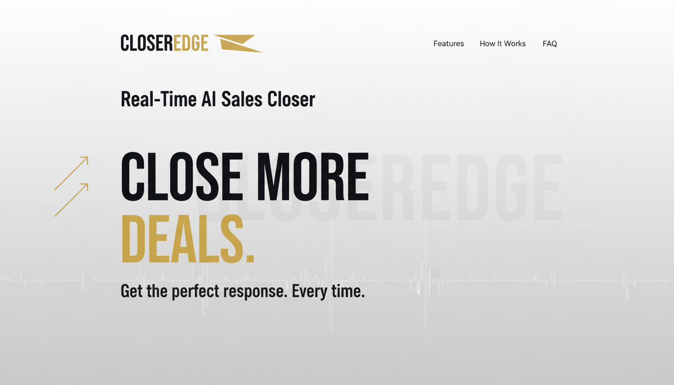 Closer Edge — 官网预览图