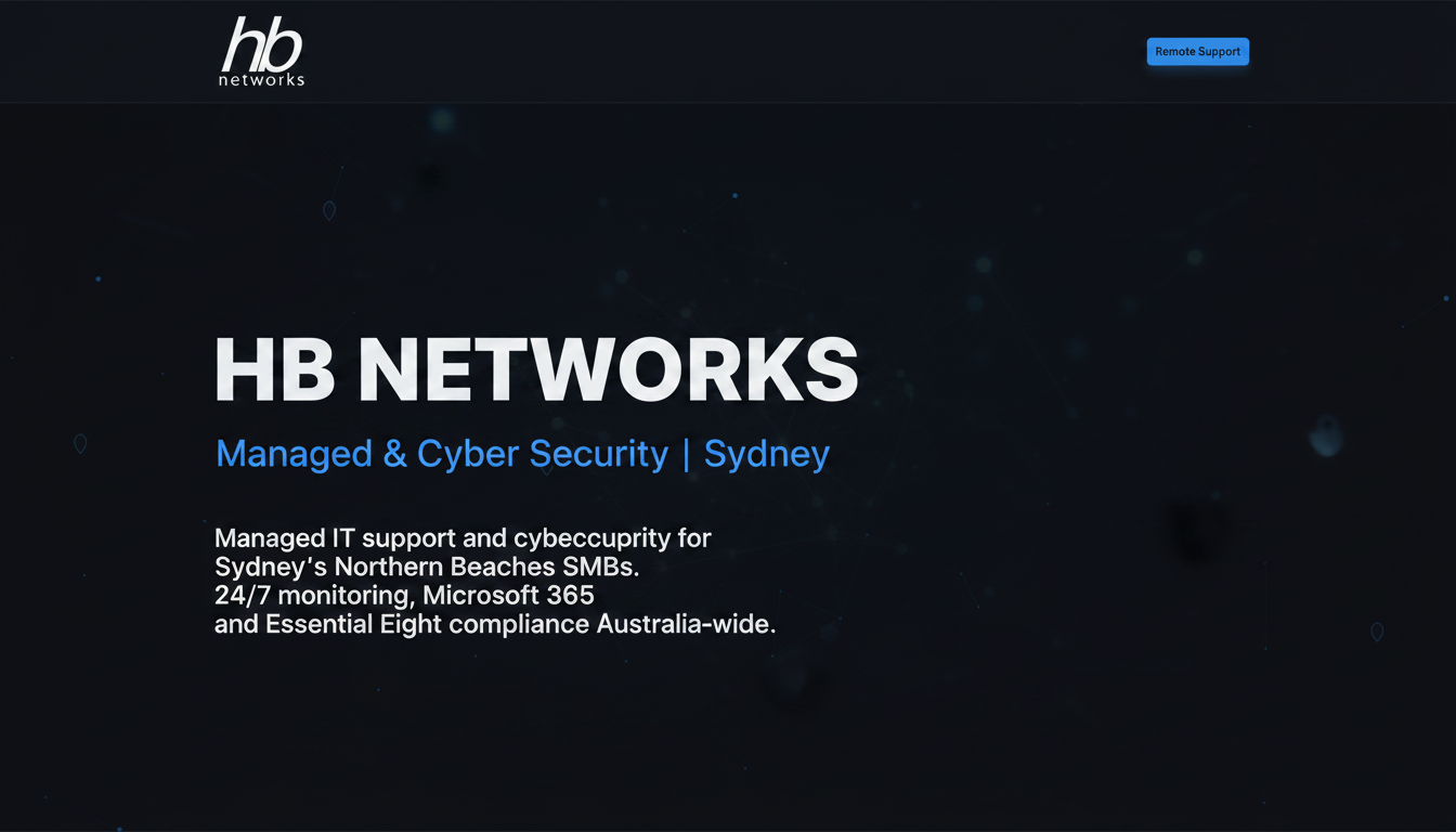 Managed IT Services Sydney | Cyber Security | HB Networks