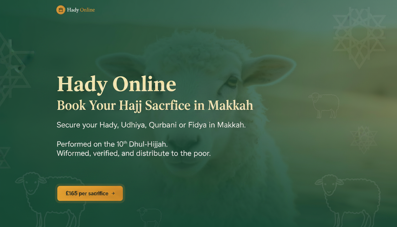 Hady Online — Book Your Hajj Sacrifice in Makkah