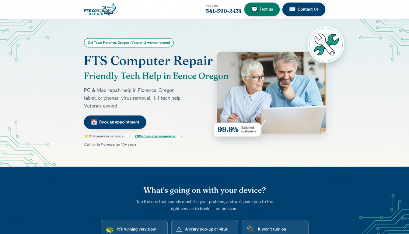 FTS Computer Repair | Computer Repair | Florence, Oregon