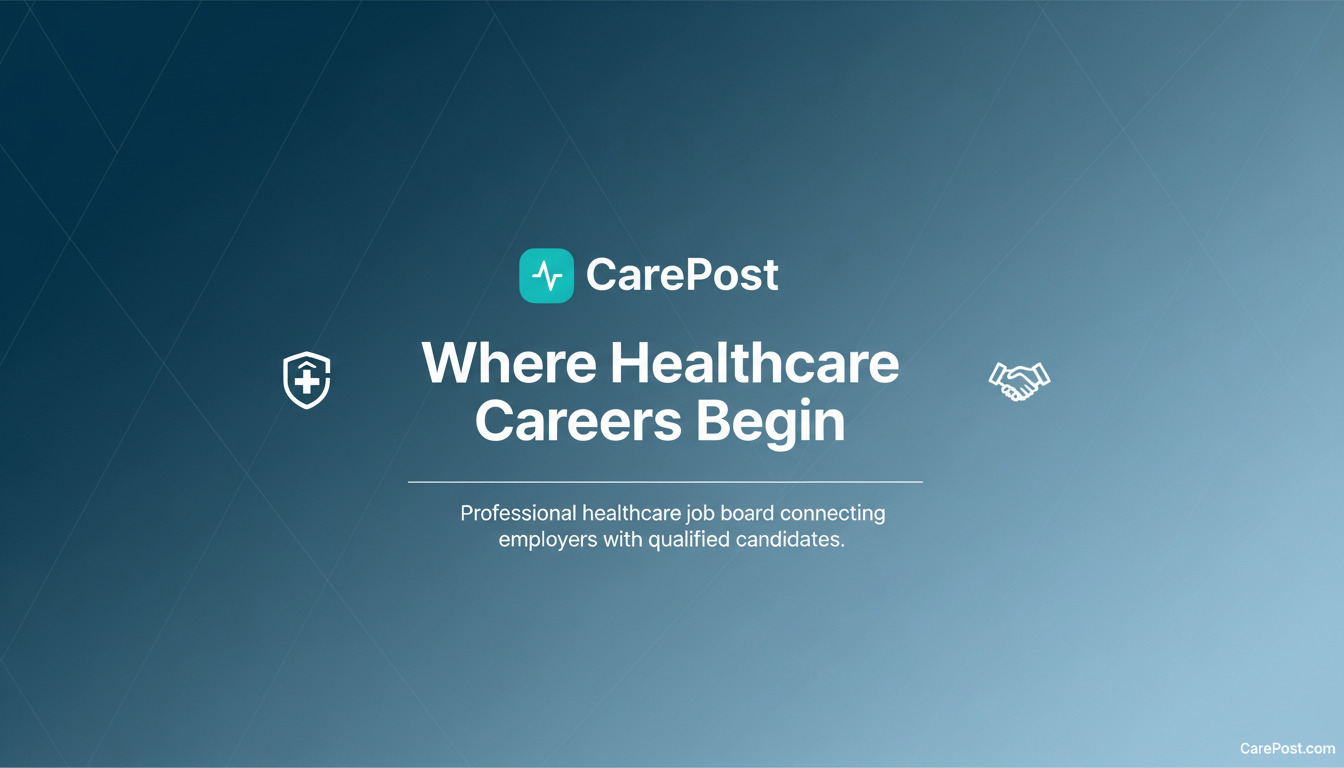 Healthcare Jobs Hiring Now — CarePost