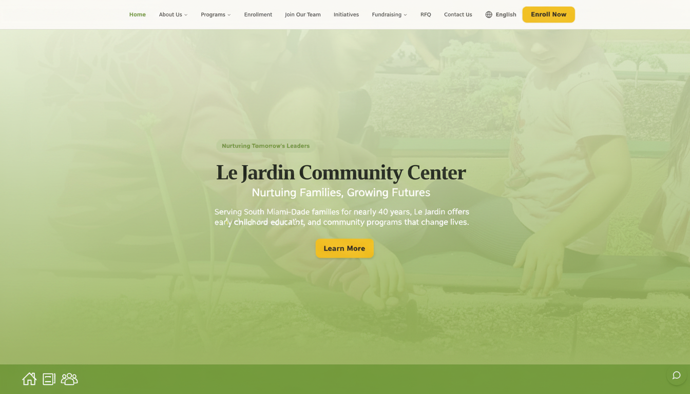 Le Jardin Community Center Inc logo