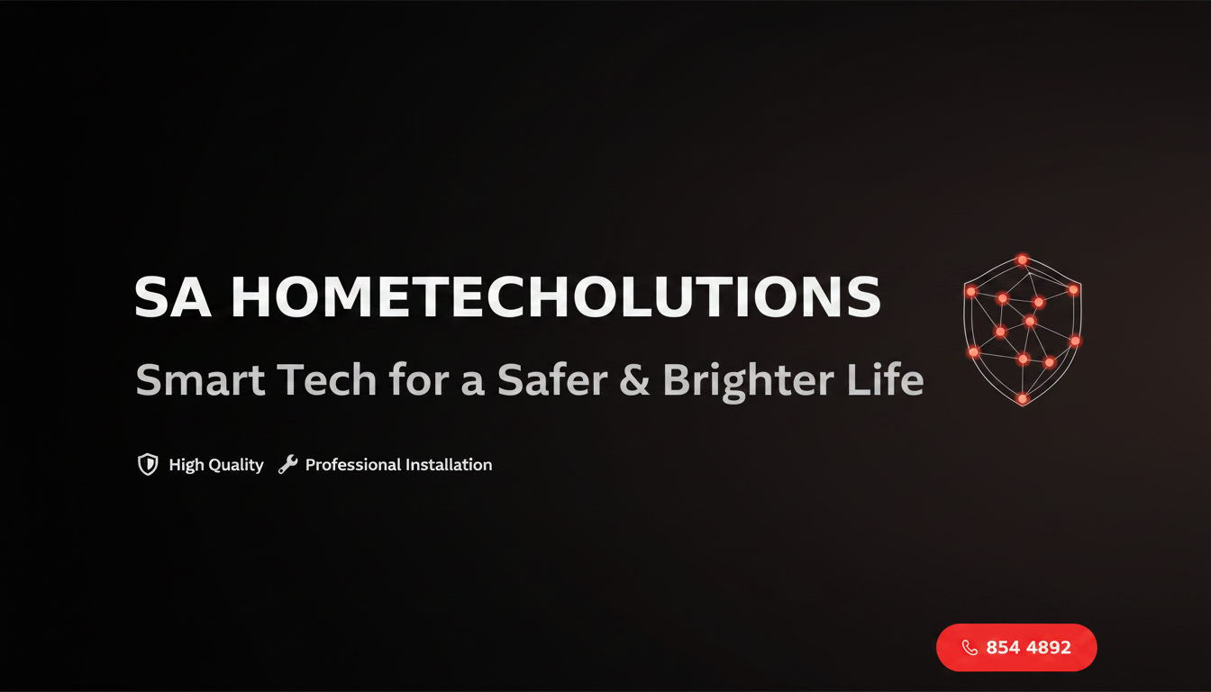 SA HomeTech Solutions — Smart Tech for a Safer & Brighter Life