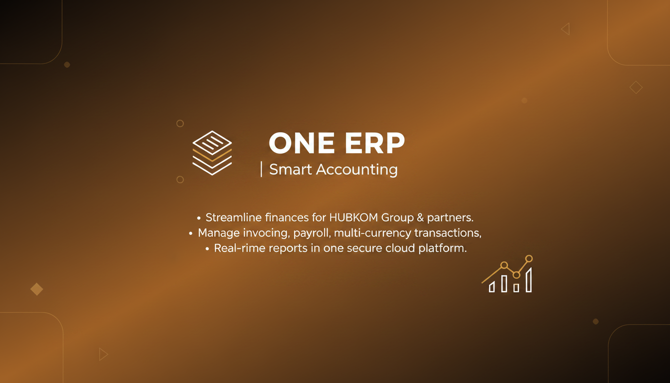 ONE ERP | Smart Accounting for Growing Businesses — IFRS & Multi-Currency