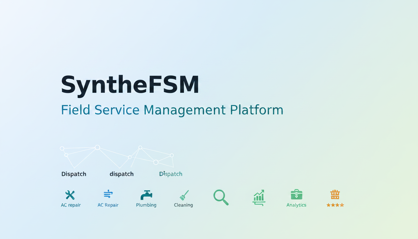 SyntheFSM — Field Service Management — SaaS project by SM Ashiqurzamman