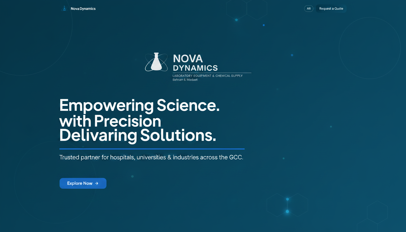 Nova Dynamics | Lab Equipment & Chemicals – GCC