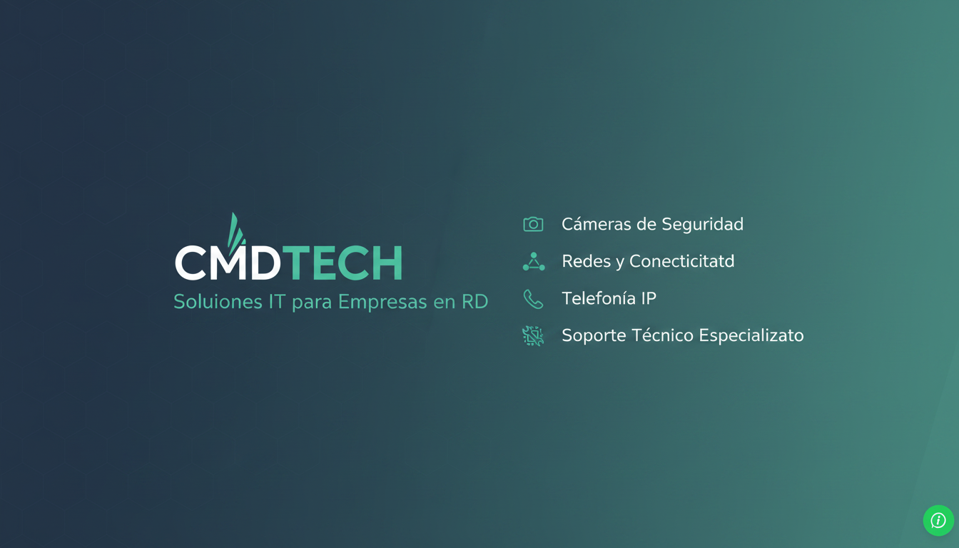 CMD Tech — Gestión IT y Soporte Técnico en Santo Domingo