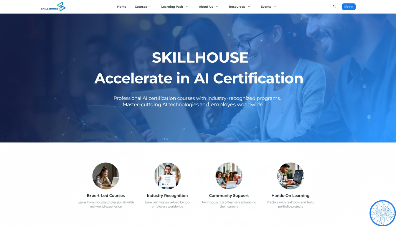 Skillhouse - Accelerate Your Future in AI Certification
