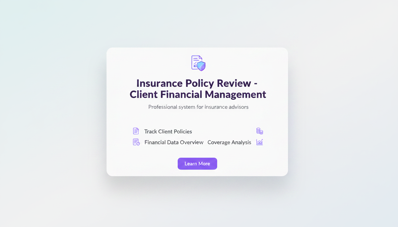 Sign in · Insurance Sales Support System