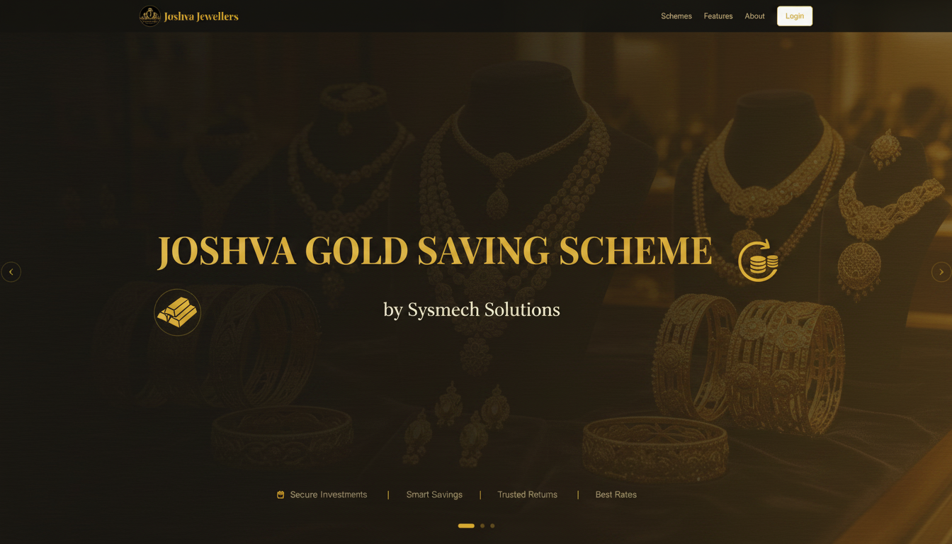 Joshva Gold Saving Scheme