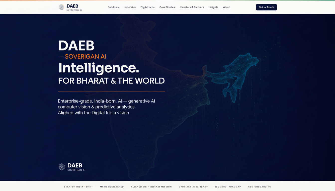 DAEB — Sovereign AI for Bharat & the World