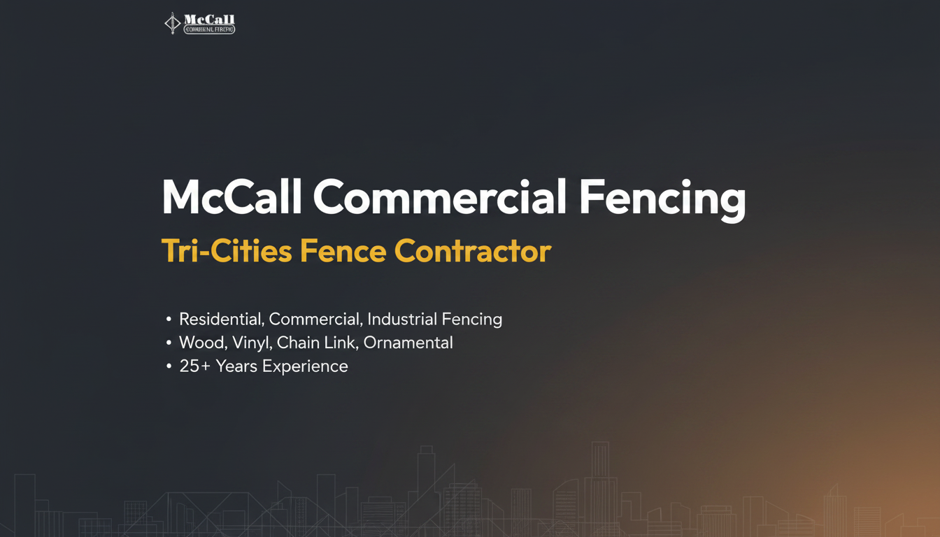 Mccall Commercial Fencing