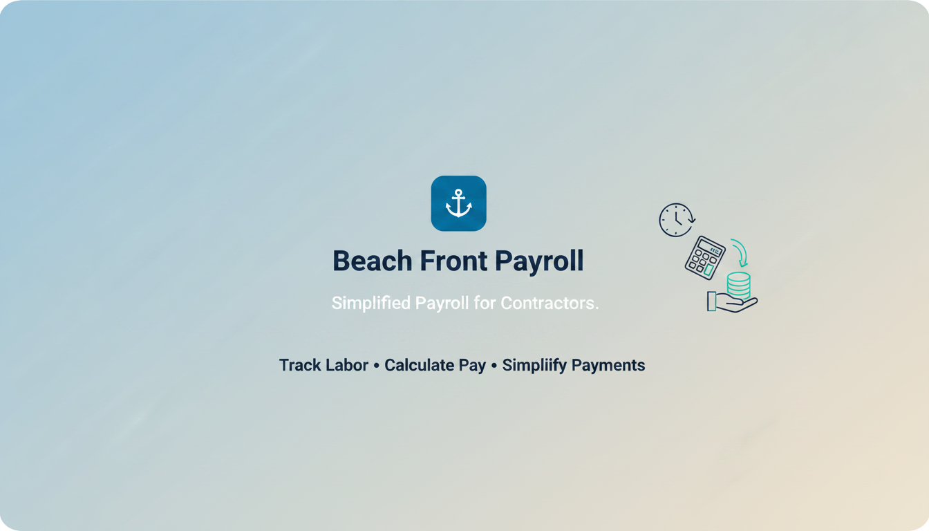 Beach Front Pay Roll