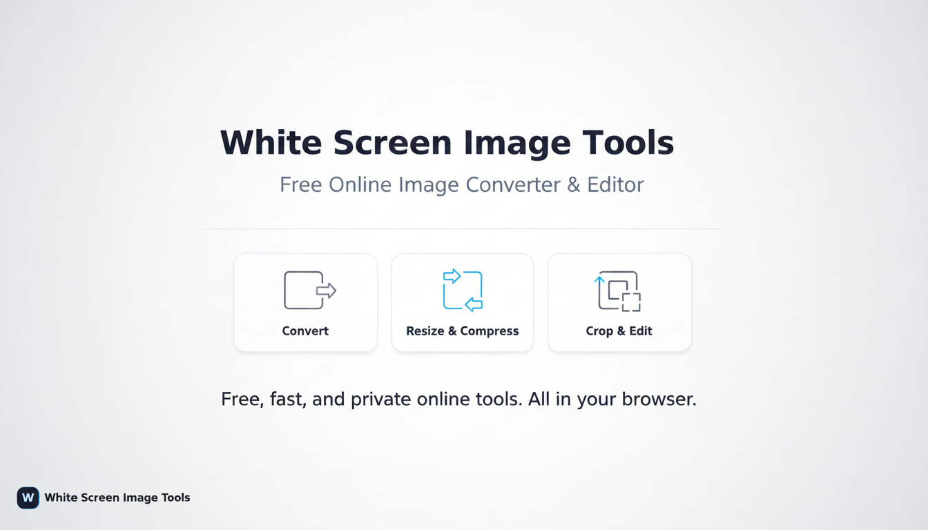 White Screen Online — Free Fullscreen Pure White Screen