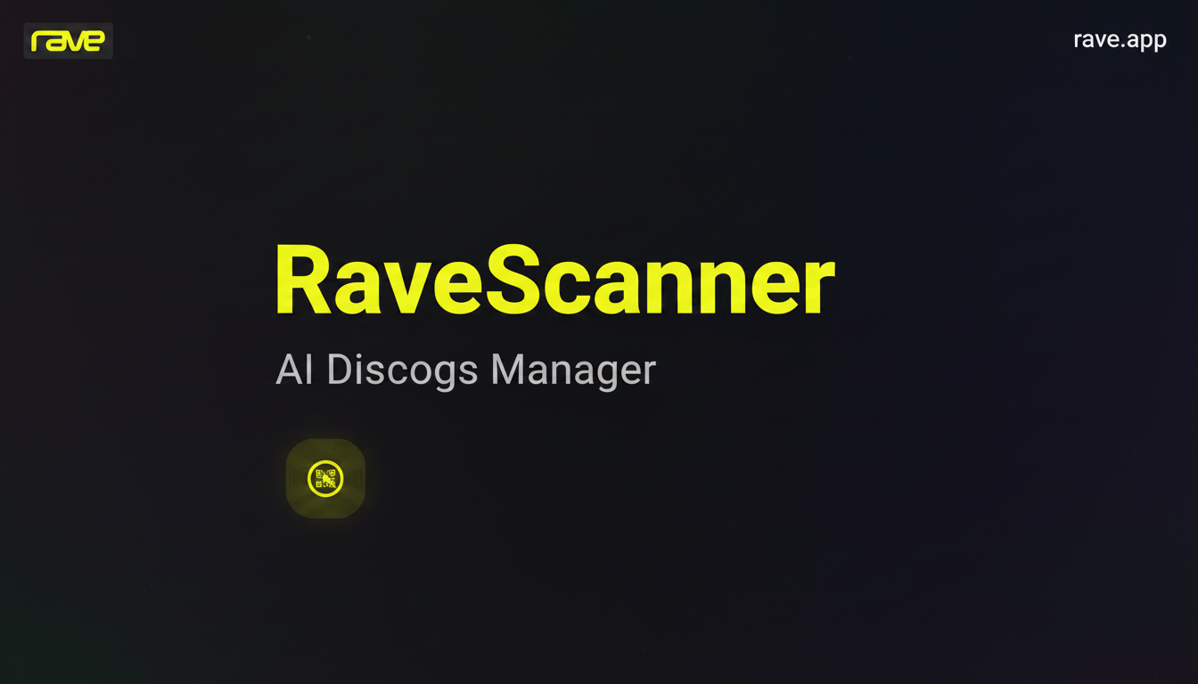 Vinyl Scanner & Platten-App mit Discogs-Sync — RaveScanner