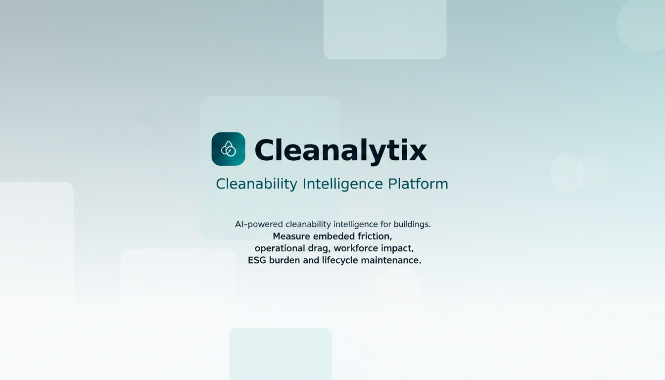 CleanabilityIQ — Operational Intelligence for the Built Environment