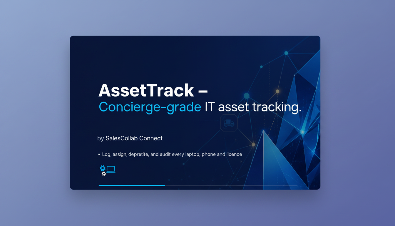 AssetTrack — Concierge-grade IT asset tracking