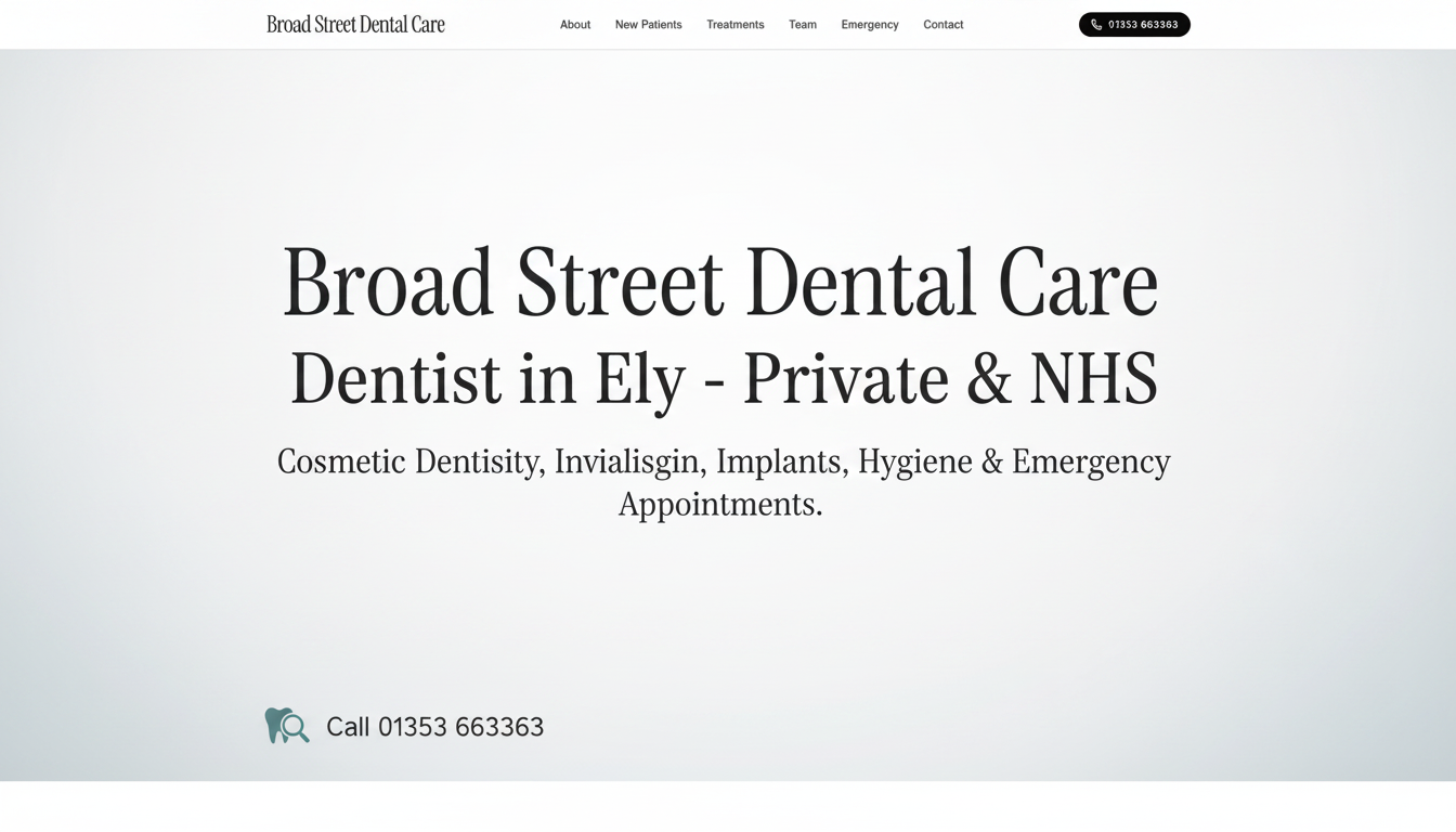 Broad Street Dental Care | Private & NHS Dentist in Ely, Cambridgeshire