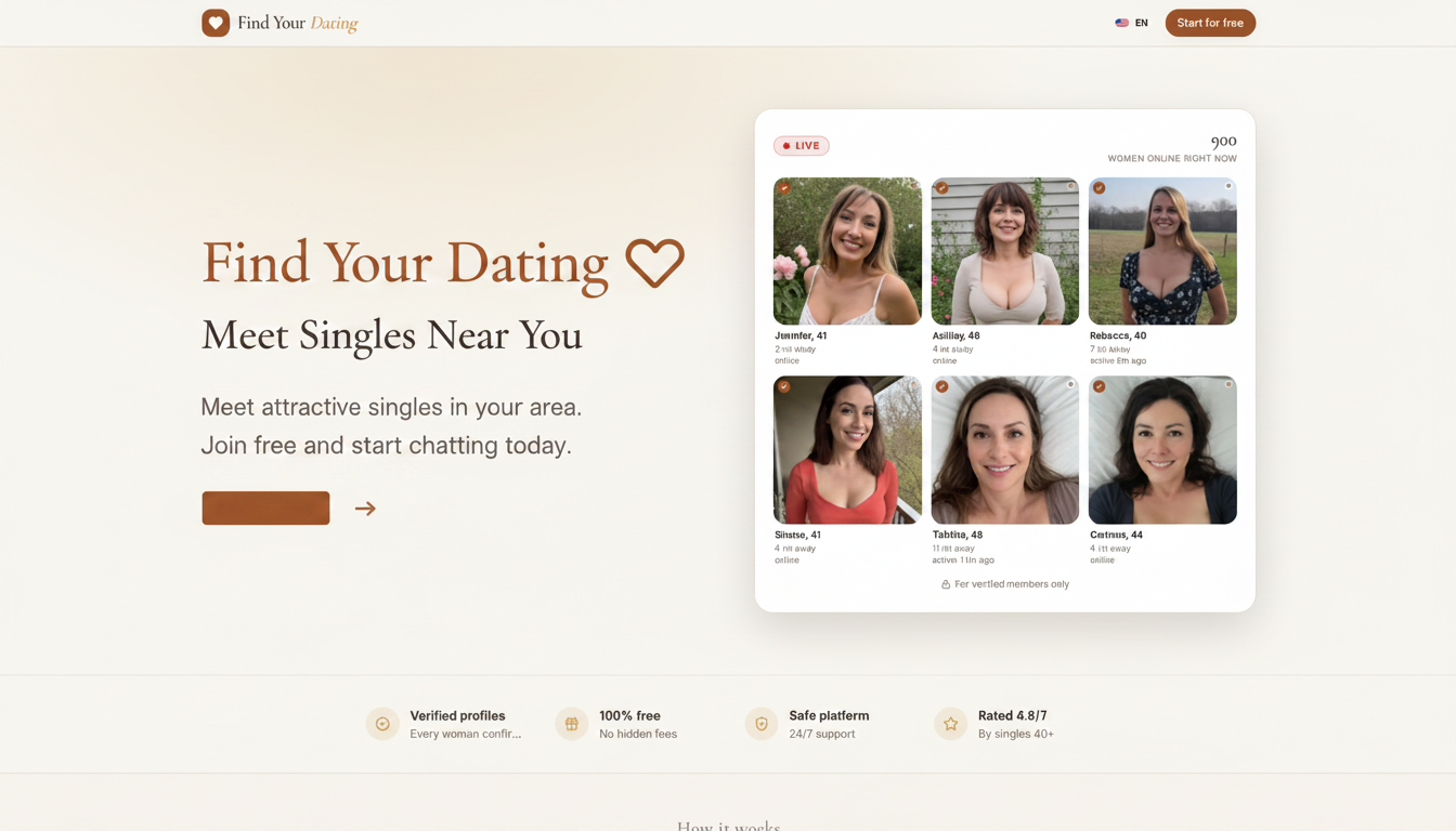 Find Your Dating - Meet Singles Near You