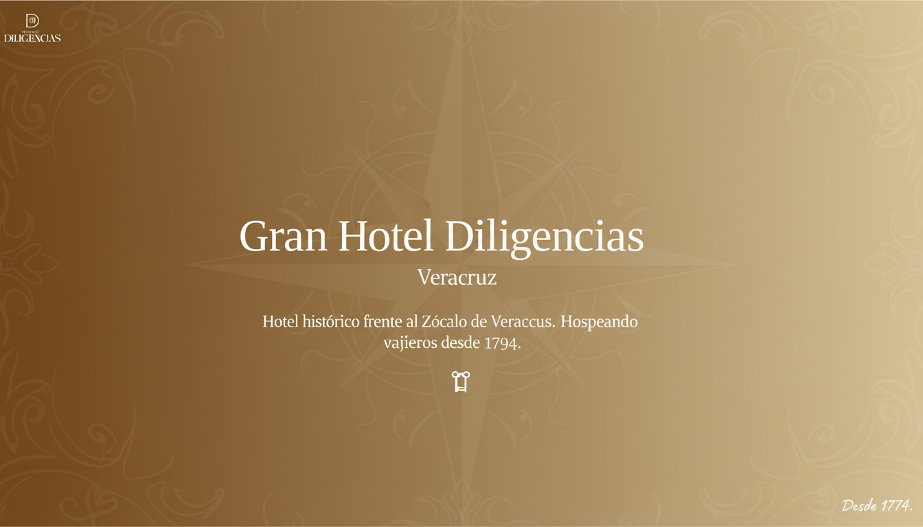 Gran Hotel Diligencias in Veracruz, Mexico