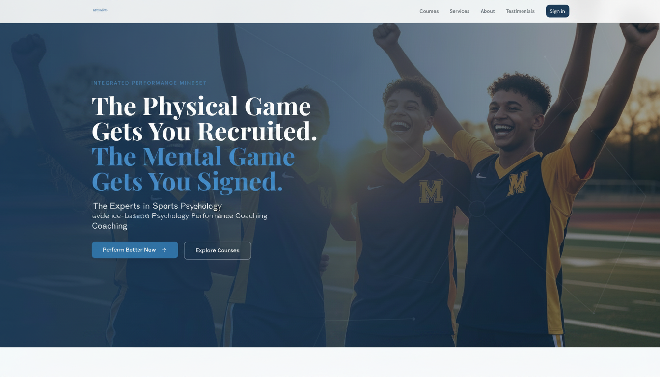Integrated Performance Mindset | Sports Psychology Coaching for Athletes