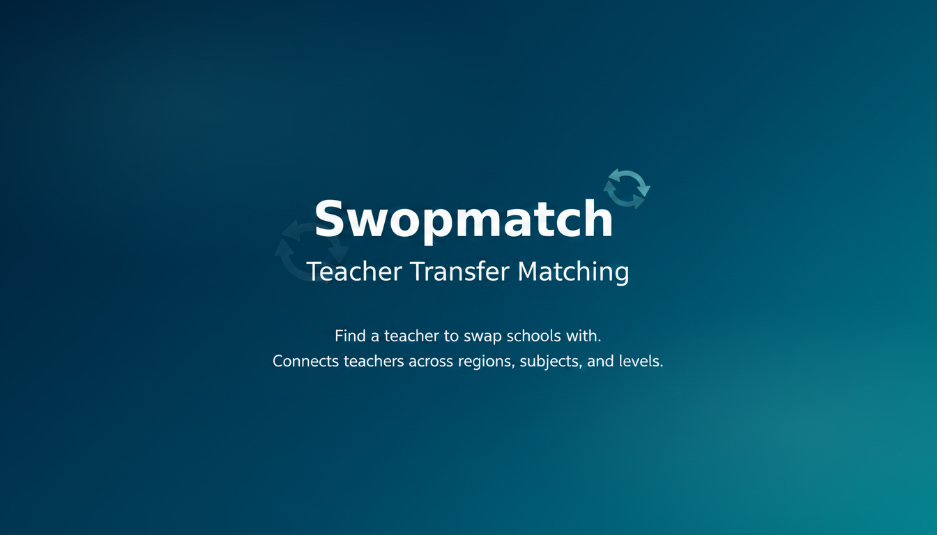 Swopmatch — Teacher transfer matching for Zimbabwe