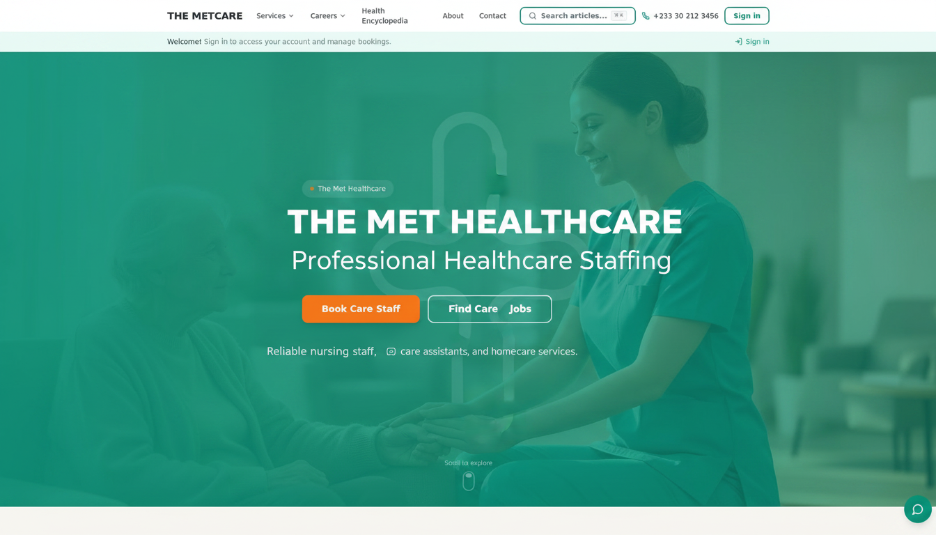 The Met Healthcare – Professional Healthcare Staffing