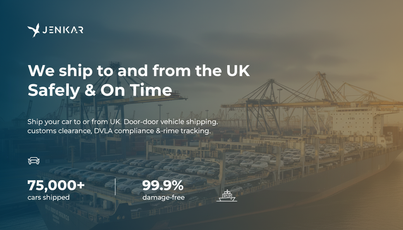 Jenkar | We ship to and from the UK Safely & On Time