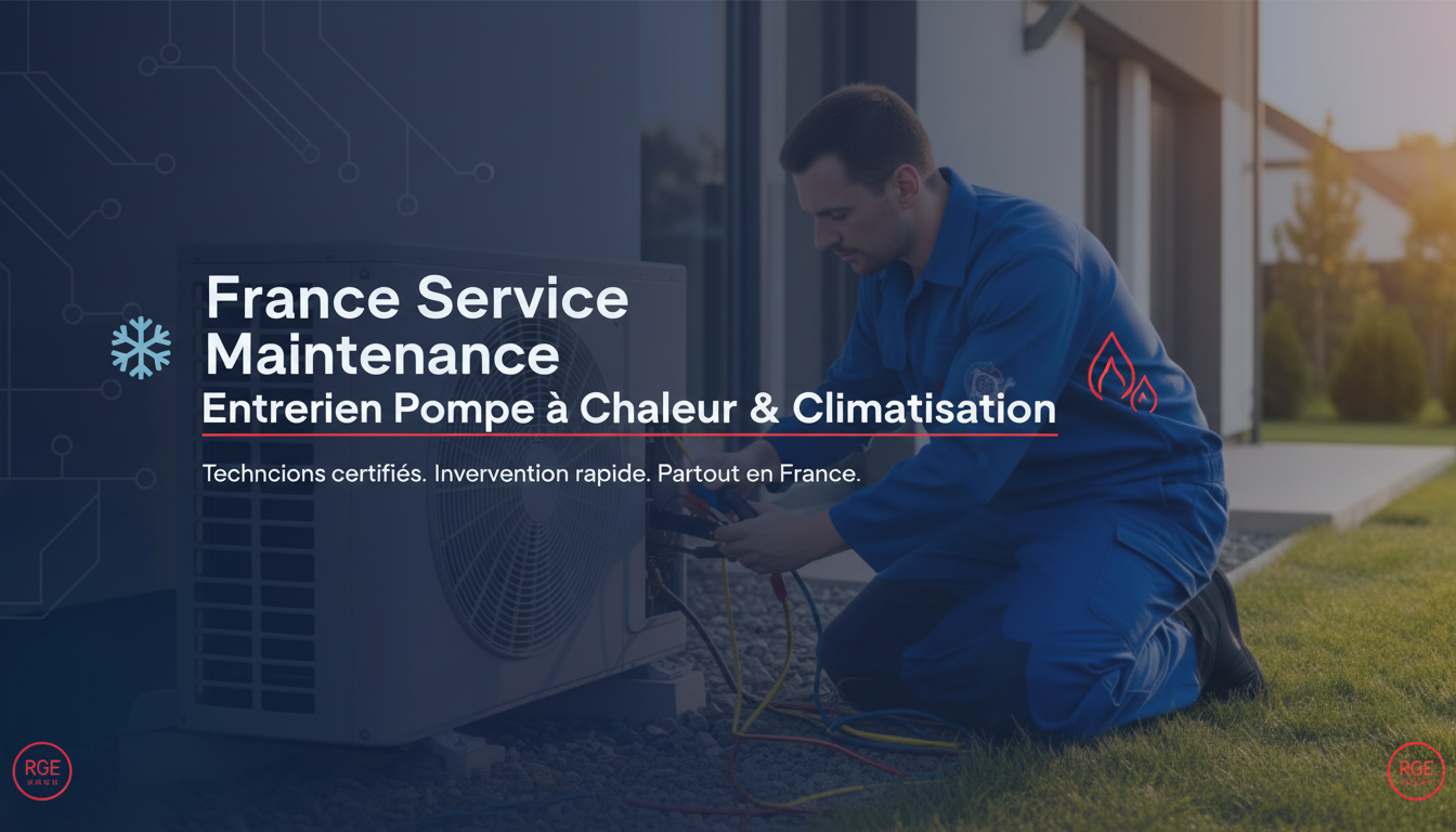 France Service Maintenance | Entretien Pompe à Chaleur & Climatisation