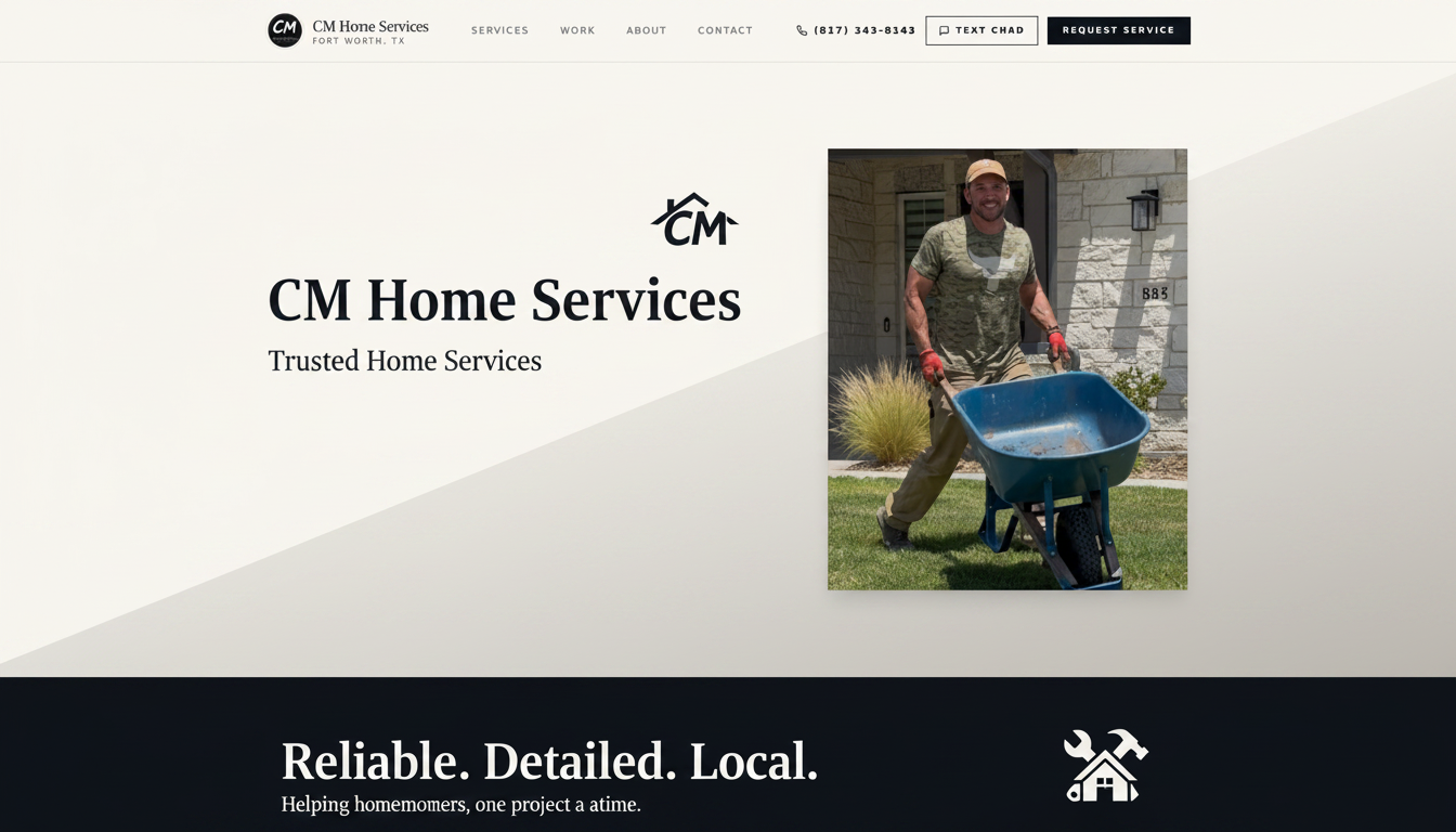 CM Home Services TX — Trusted home services in Fort Worth
